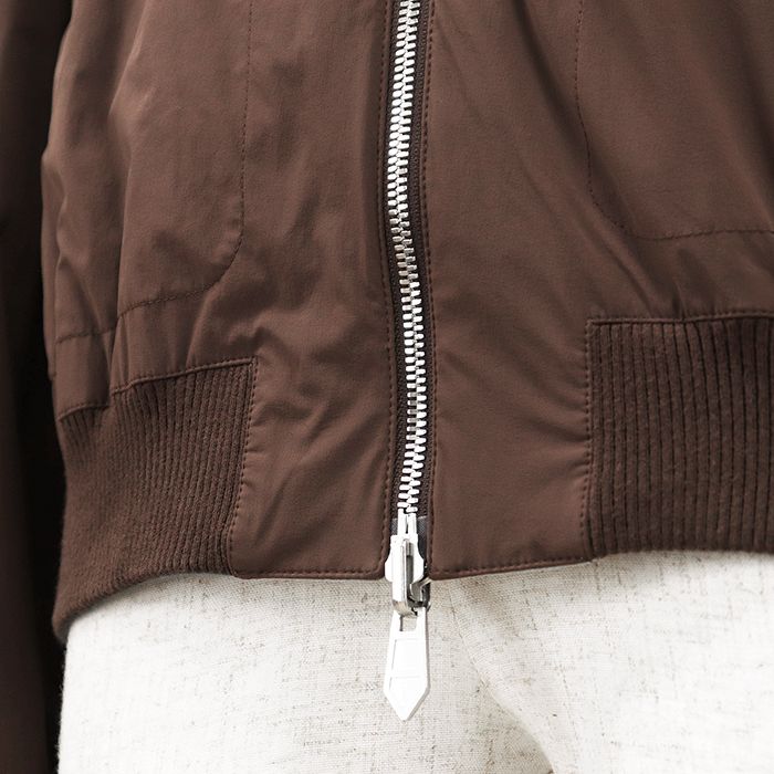 HERMES エルメス ブルゾン リバーシブル サイズ 52 メンズ ロゴ ジップ