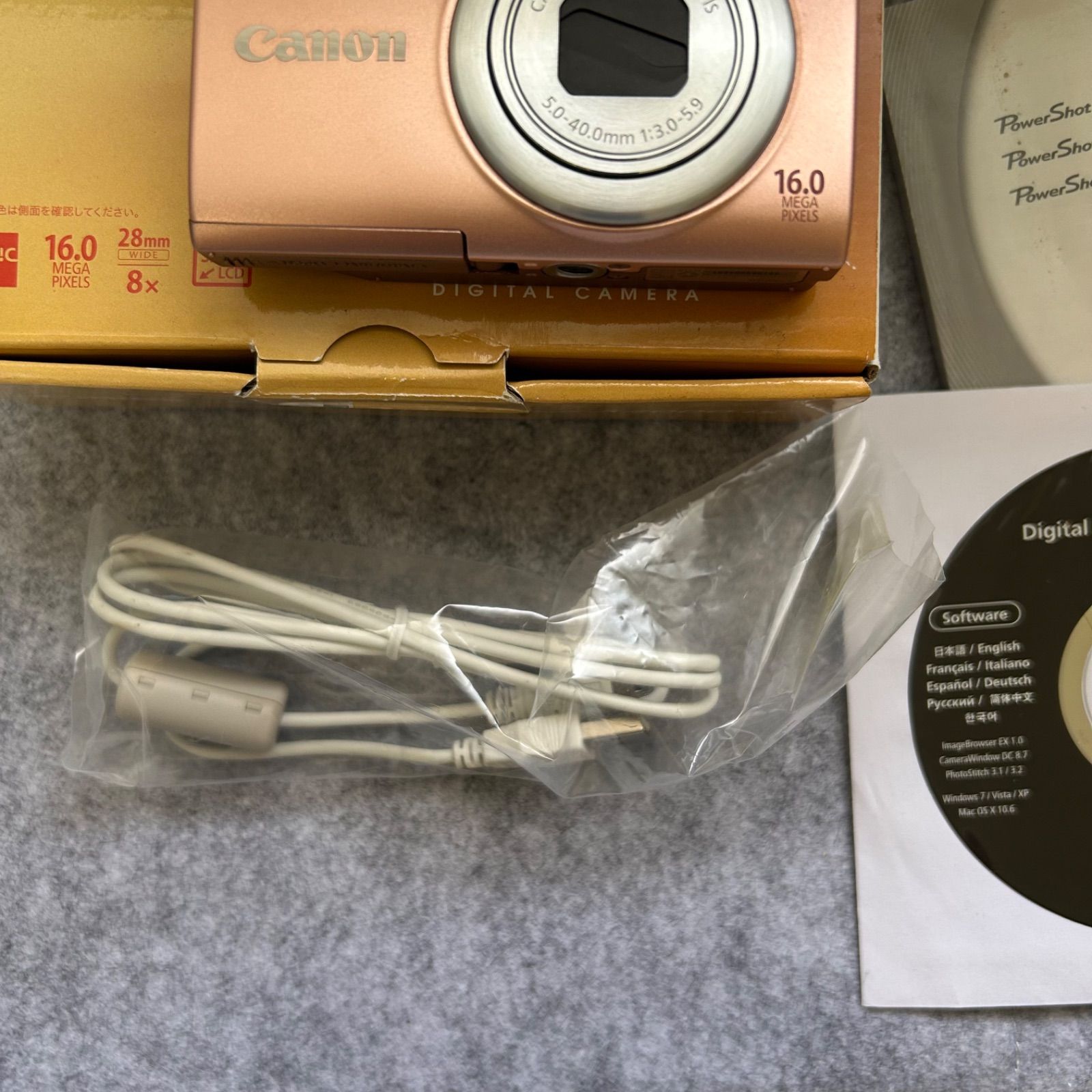 中古 Canon PowerShot A4000 IS コンパクトデジタルカメラ CANON