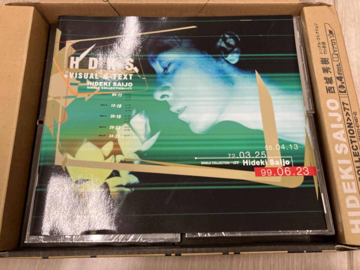 西城秀樹 CD 西城秀樹 シングル・コレクション -77の軌跡-(5CD) - メルカリ