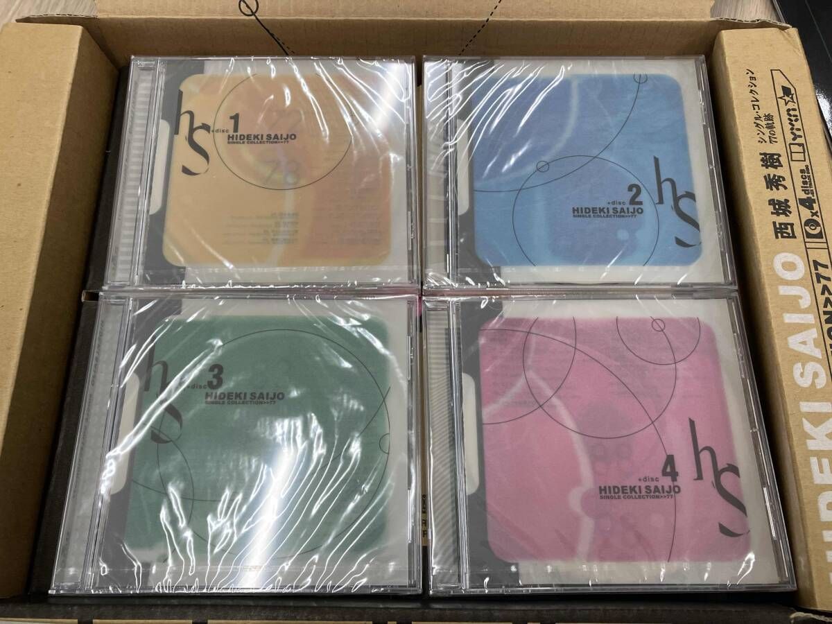 西城秀樹 CD 西城秀樹 シングル・コレクション -77の軌跡-(5CD) - メルカリ