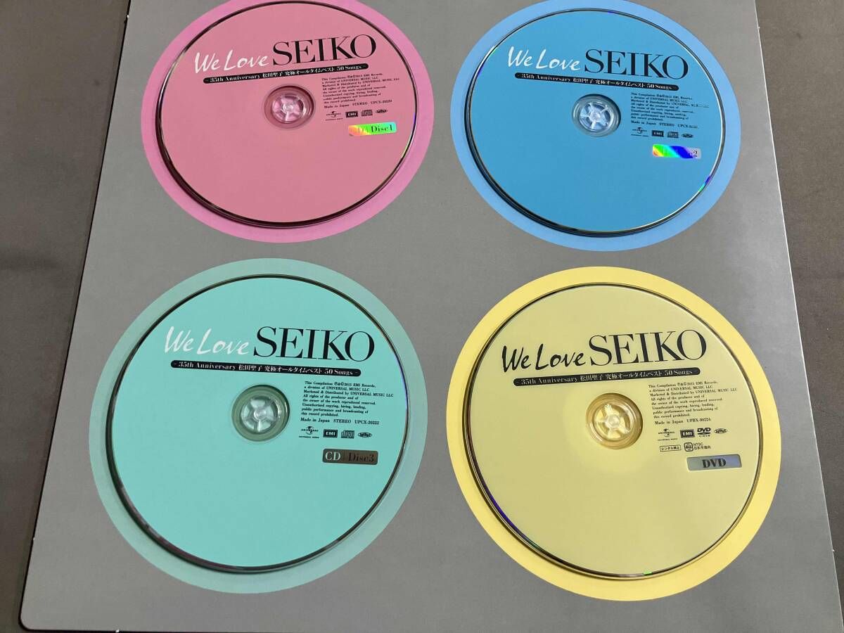 松田聖子CD ｢We Love SEIKO｣-35th Anniversary 松田聖子究極オｰル