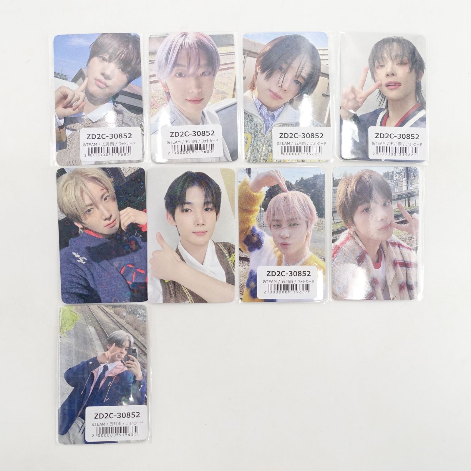 &TEAM 五月雨 Samidare Weverse 購入特典 ホログラム コンプ エン