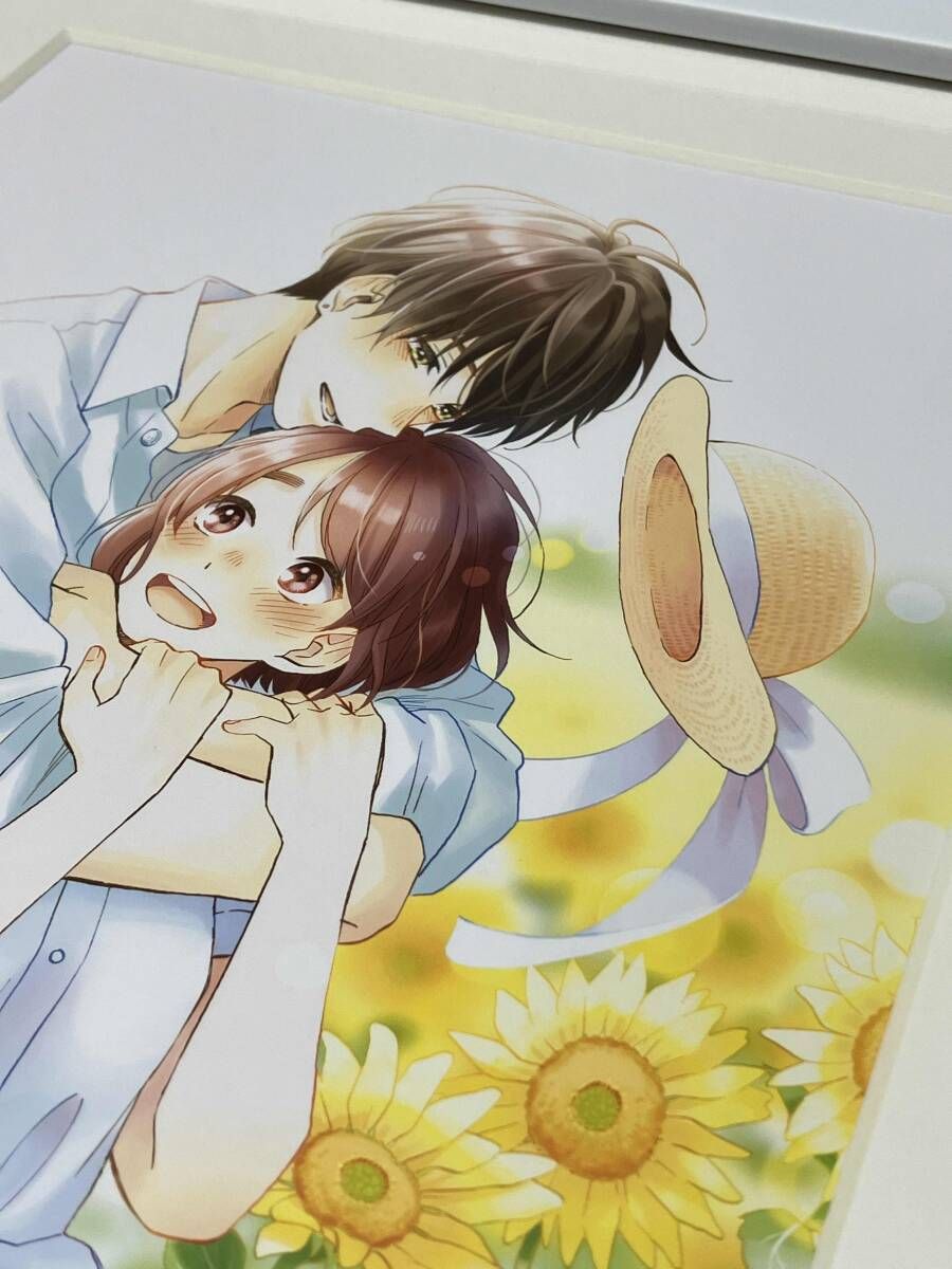 花野井くんと恋の病　キャラファイングラフ① ☆花野井くんと恋の病 A賞 A4額入りキャラファイングラフ 森野萌