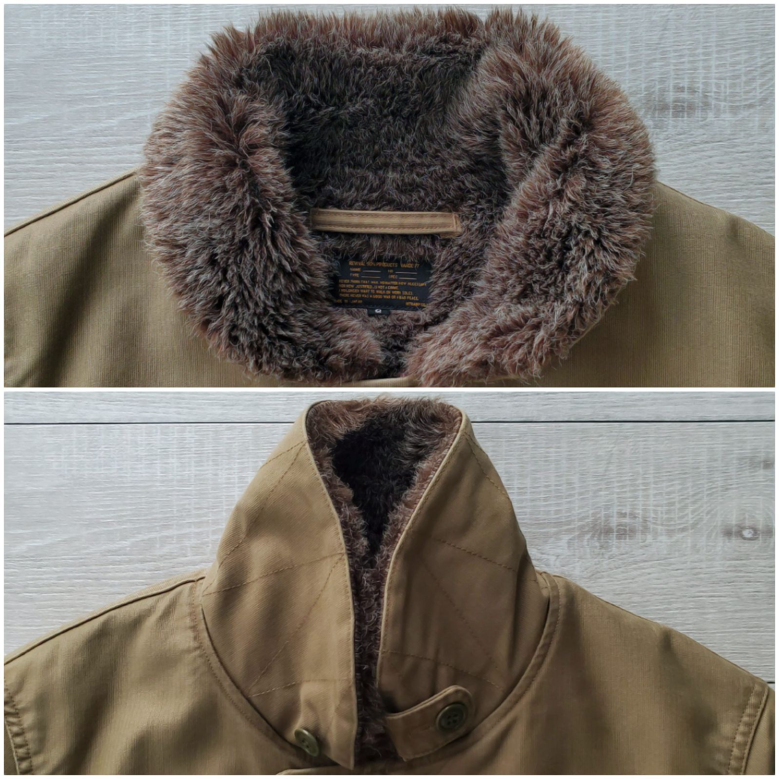 REVIVAL 90% PRODUCTS Varde77 バルデ□美品 2013年 日本製 N-1 TYPE
