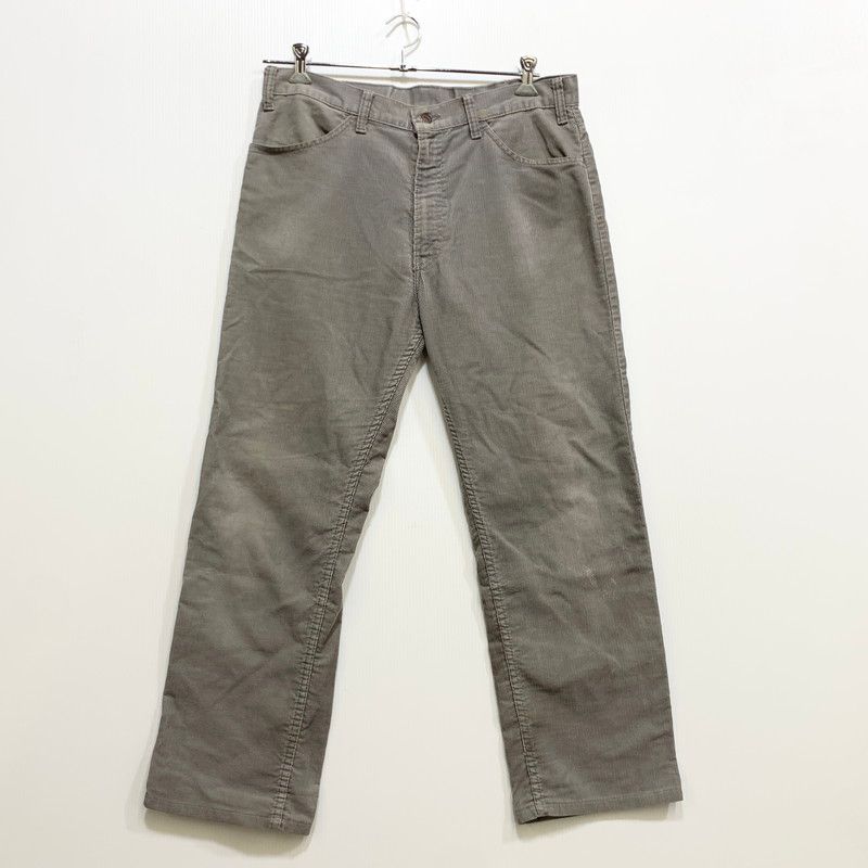 【品】 Levi´s リーバイス 刻印536 85年製 白タブ 42TALON 80S 519 CORDUROY PANTS コーデュロイ パンツ ボトムス 【157-260708-yn-03-izu】