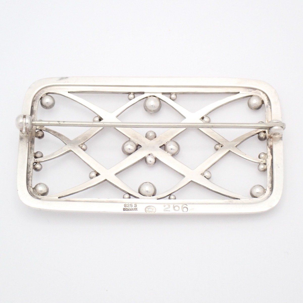 GEORG JENSEN ジョージジェンセン 266 ブローチ シルバー925【いおき