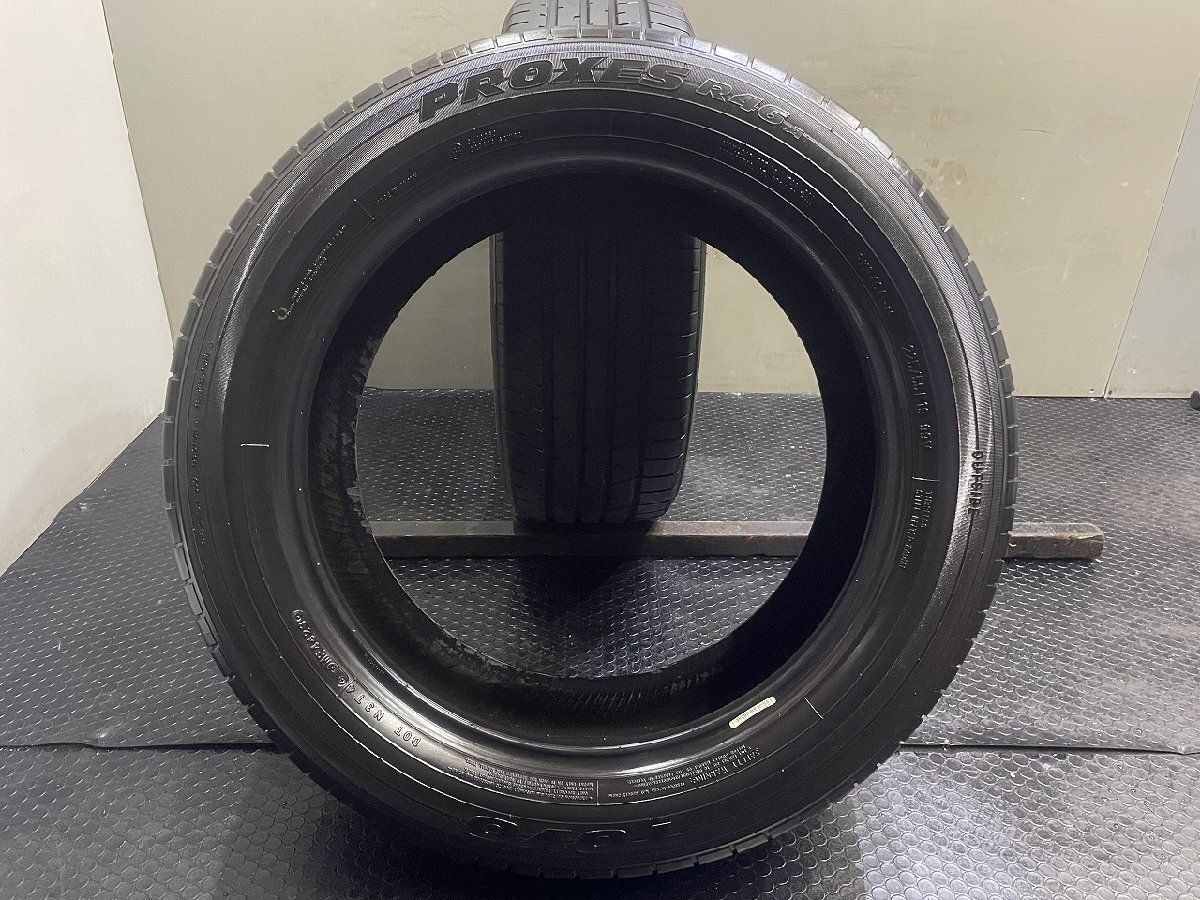 TOYO PROXES R46A 225/55R19 19インチ 夏タイヤ 2本 23年製 バリ溝 40