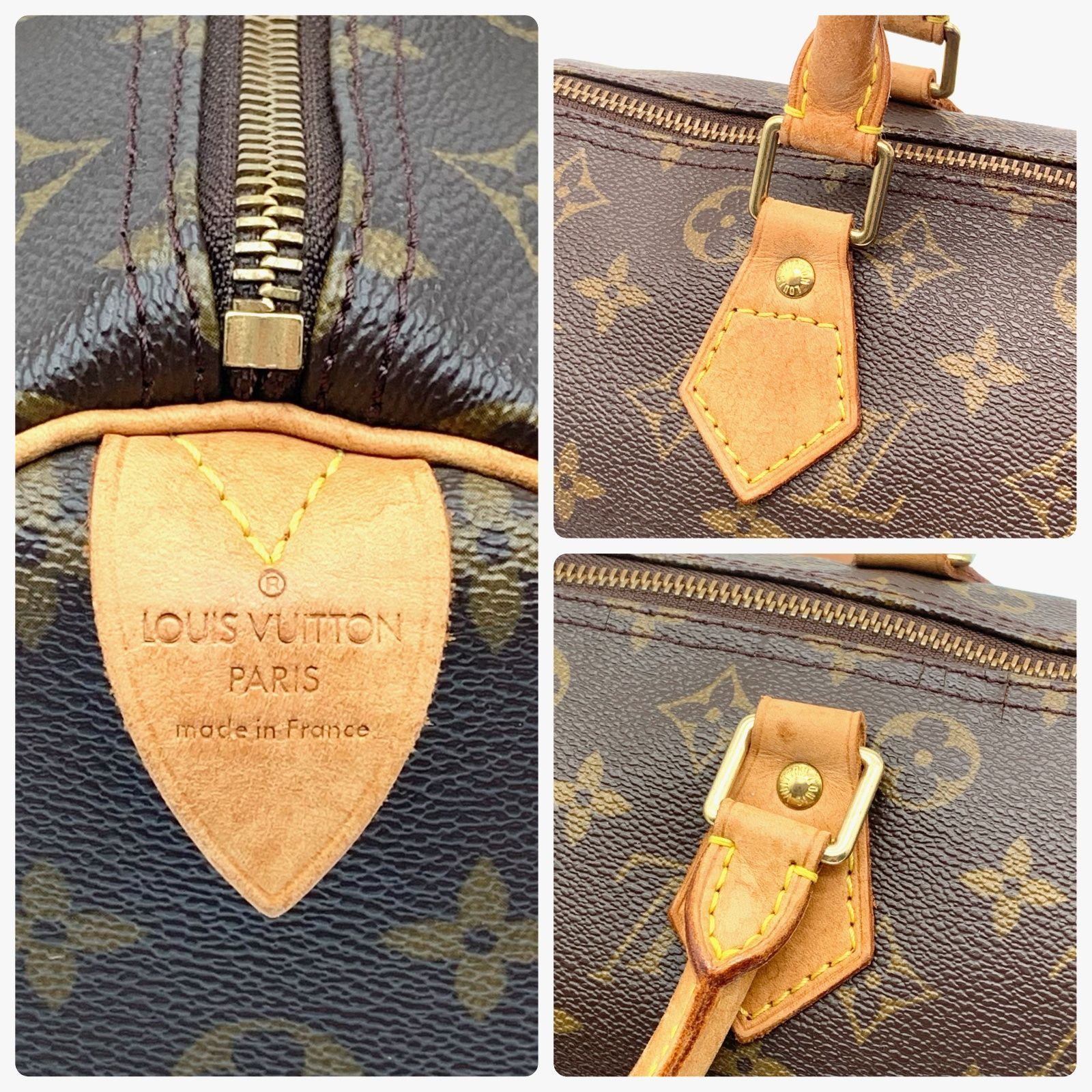LOUIS VUITTON スピーディ 30 モノグラム ハンドバッグ ミニボストン