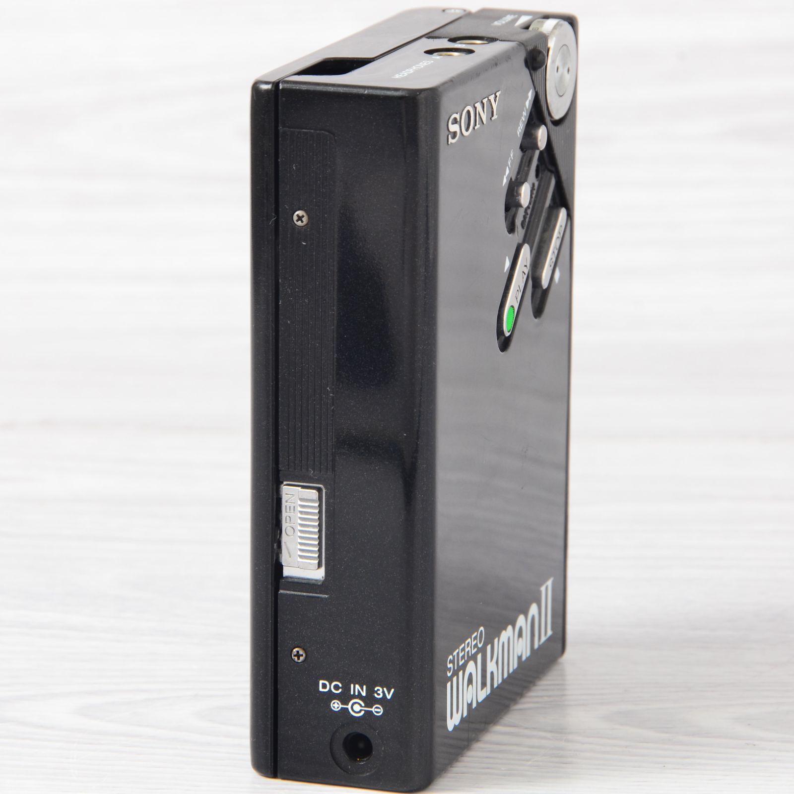 SONY WALKMAN WM-2 カセットウォークマン ブラック 整備済 TY459