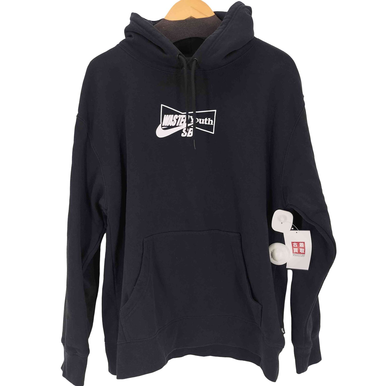 ウェイステッドユース WASTED YOUTH ロゴプリントパーカー メンズ JPN：XL