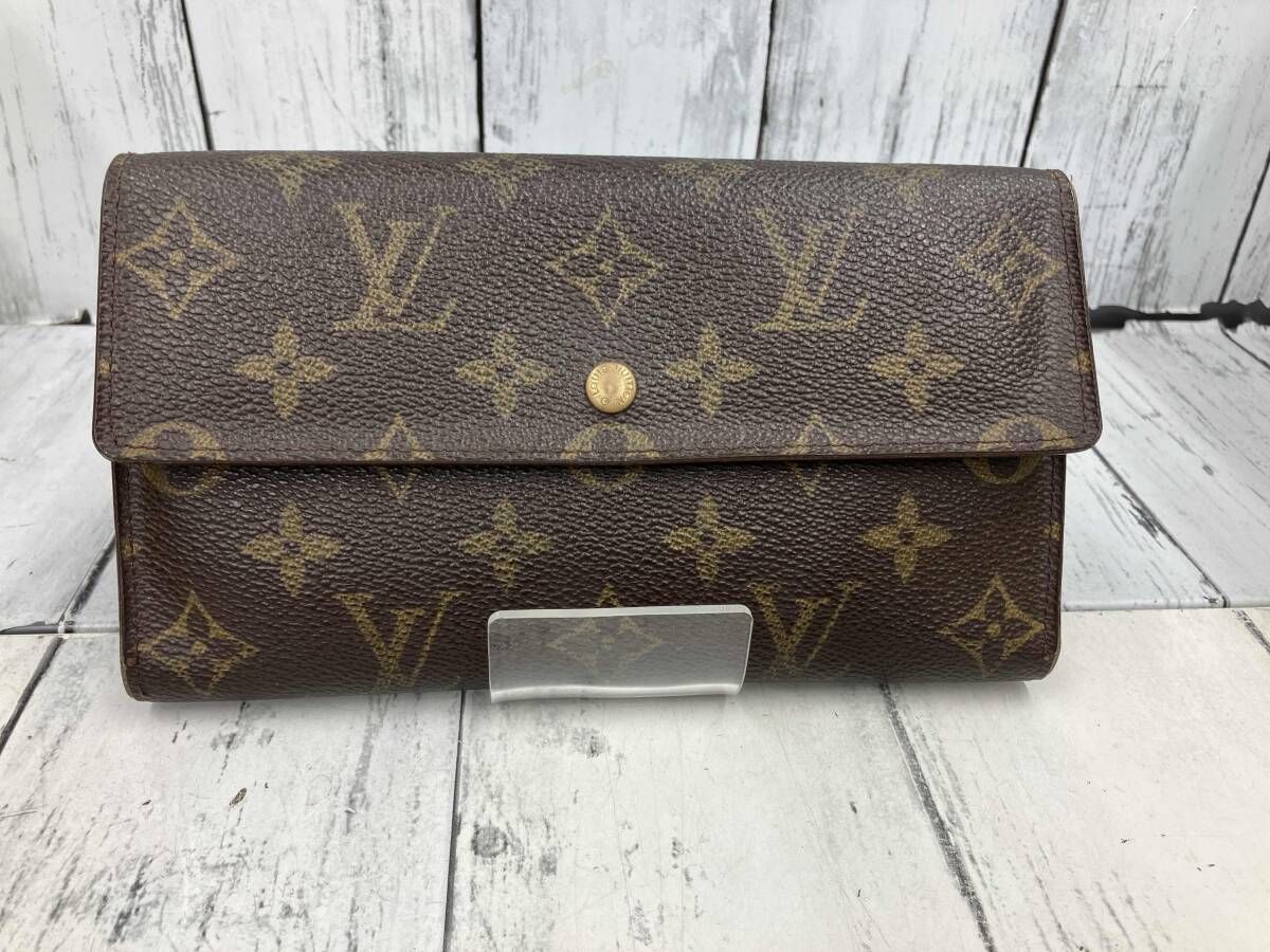 LOUIS VUITTON ルイ ヴィトン モノグラム SD00II 長財布 内側劣化あり