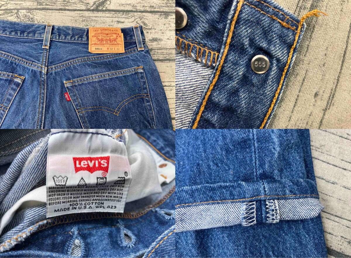 Levi's リーバイス 501xx ボタン裏555 バレンシア製 W32 - メルカリ
