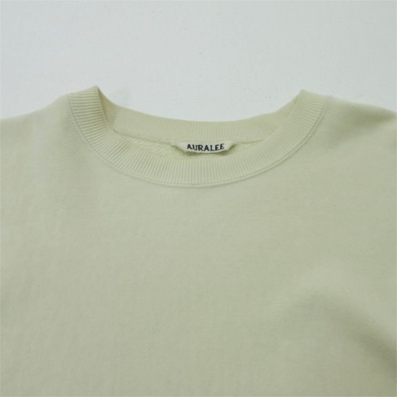 【三重本店】 中古 AURALEE | オーラリー スウェット SMOOTH SOFT BD SWEAT A25SP02TU アイボリー サイズ：3 【104】 三重本店】 中古 AURALEE | オーラリー スウェット SMOOTH SOFT BD