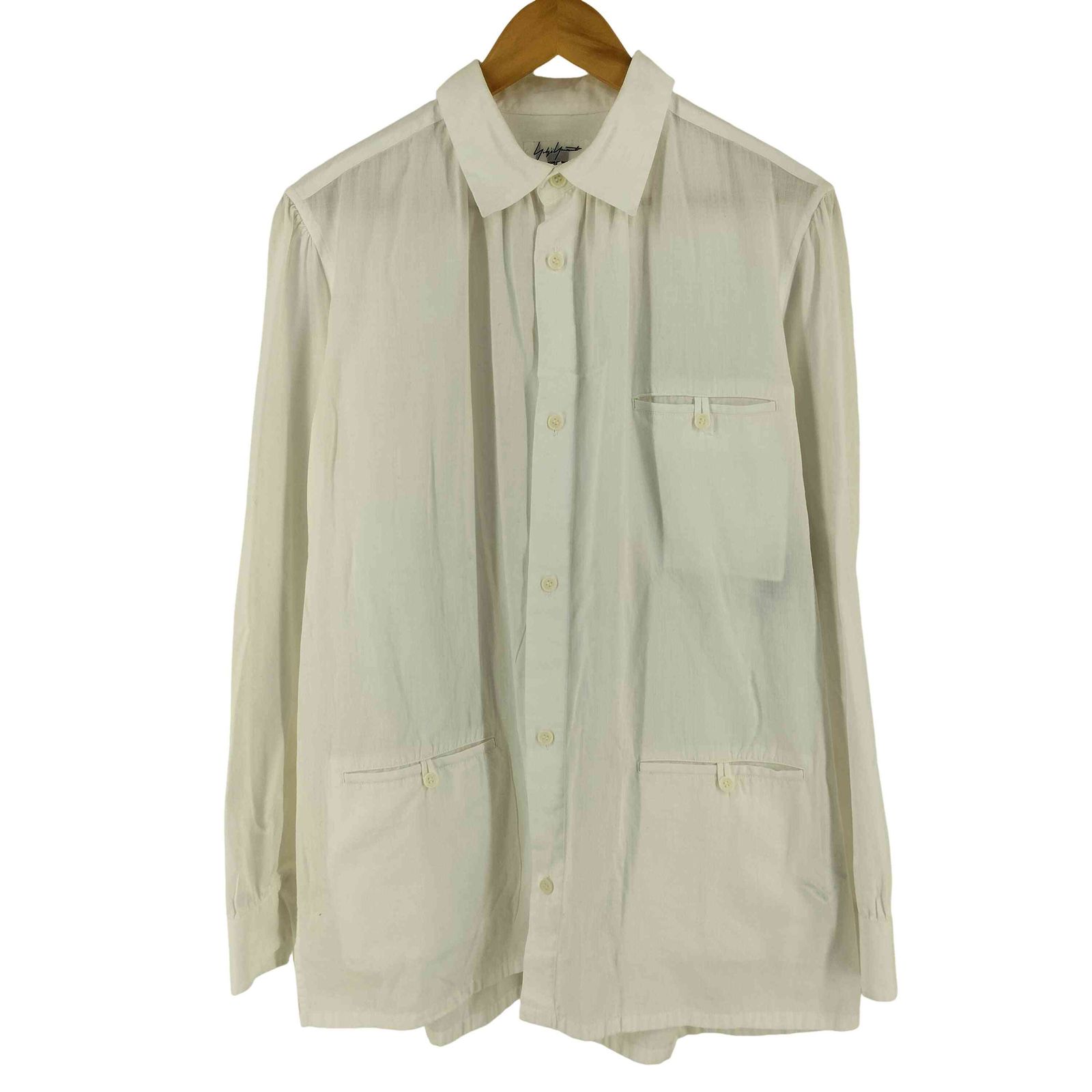 ヨウジヤマモトプールオム Yohji Yamamoto POUR HOMME 98SS 長袖シャツ メンズ 3 19,782円