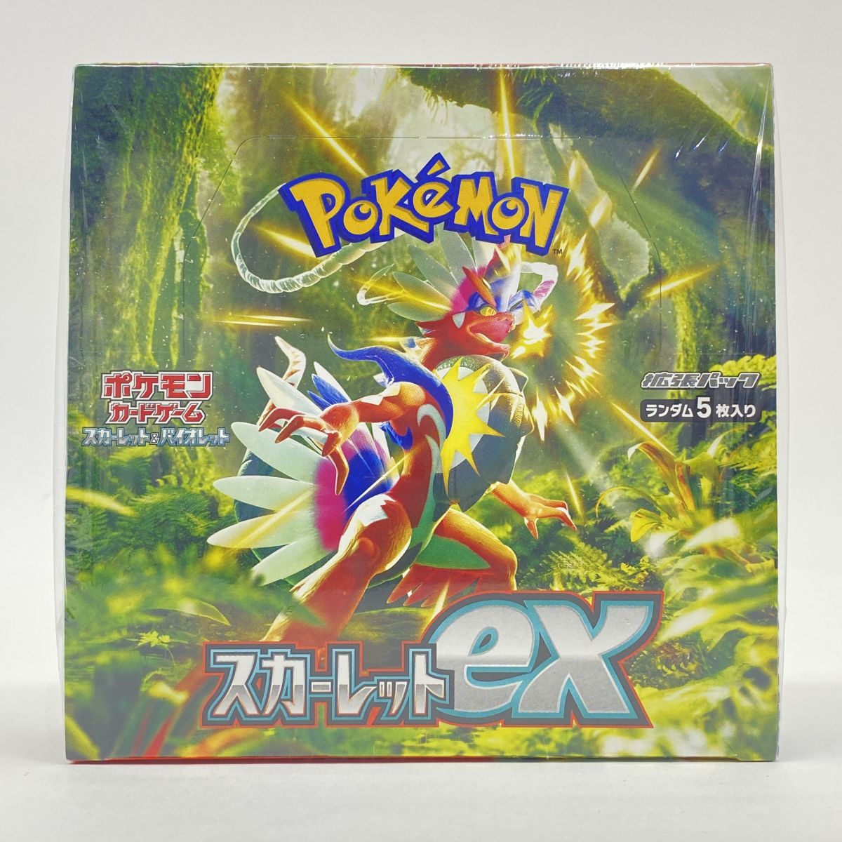 未開封】ポケモンカードゲーム スカーレット＆バイオレット 拡張パック