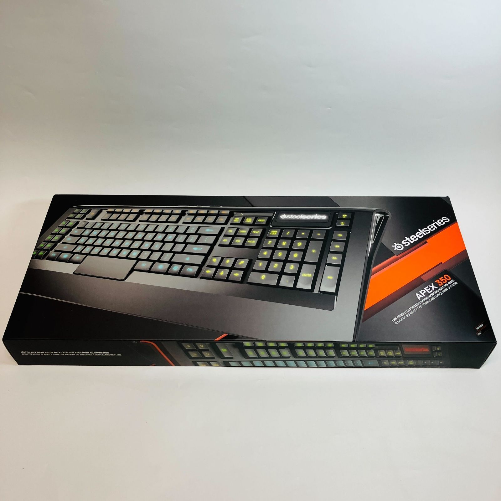 【新品未使用】SteelSeries Apex 350 JP 日本語配列 ゲーミングキーボード 64475 SteelSeries Apex 350 Gaming Keyboard JP Layout
