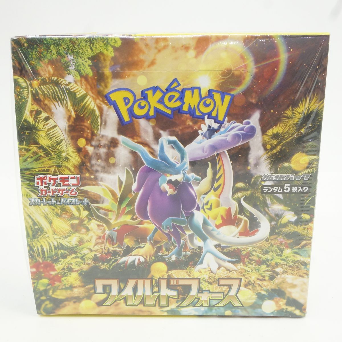 未開封】ポケモンカードゲーム スカーレット＆バイオレット 拡張パック