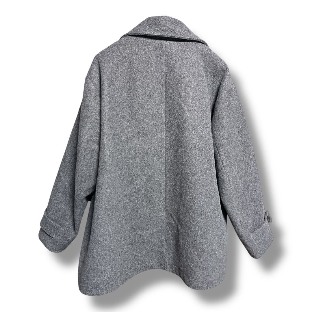 未使用 タグ付き EL MAR エルマール ダッフルハーフコート CANAL JEAN