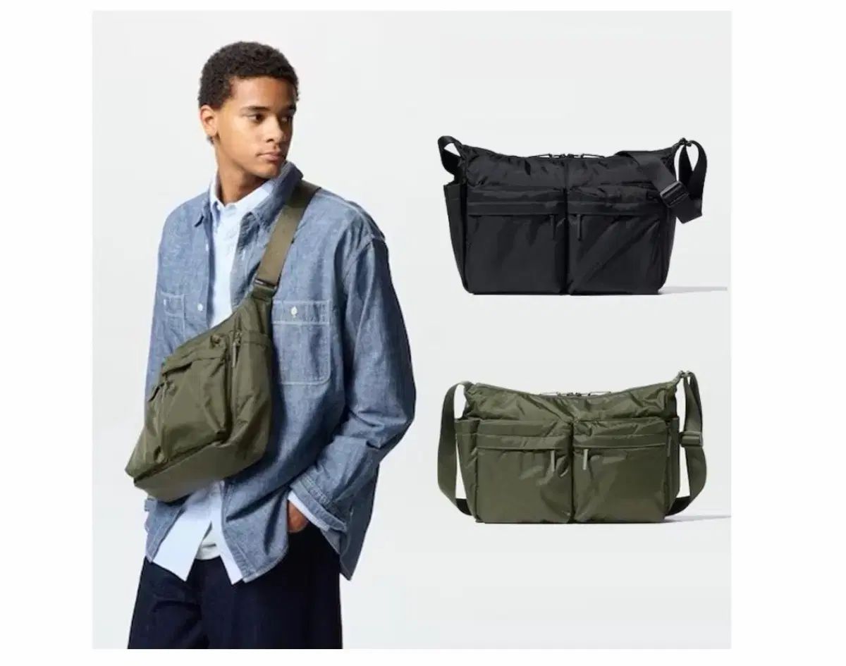 ユニクロ マルチポケットショルダーバッグ Pocket UNIQLO 中古 匿名 