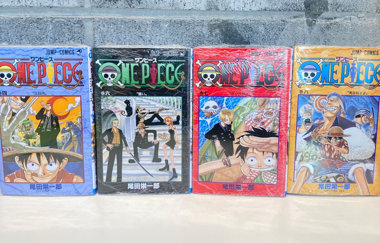 260712 ONEPIECE ワンピース 4，6，7，8巻 漫画 集英社 ジャンプ