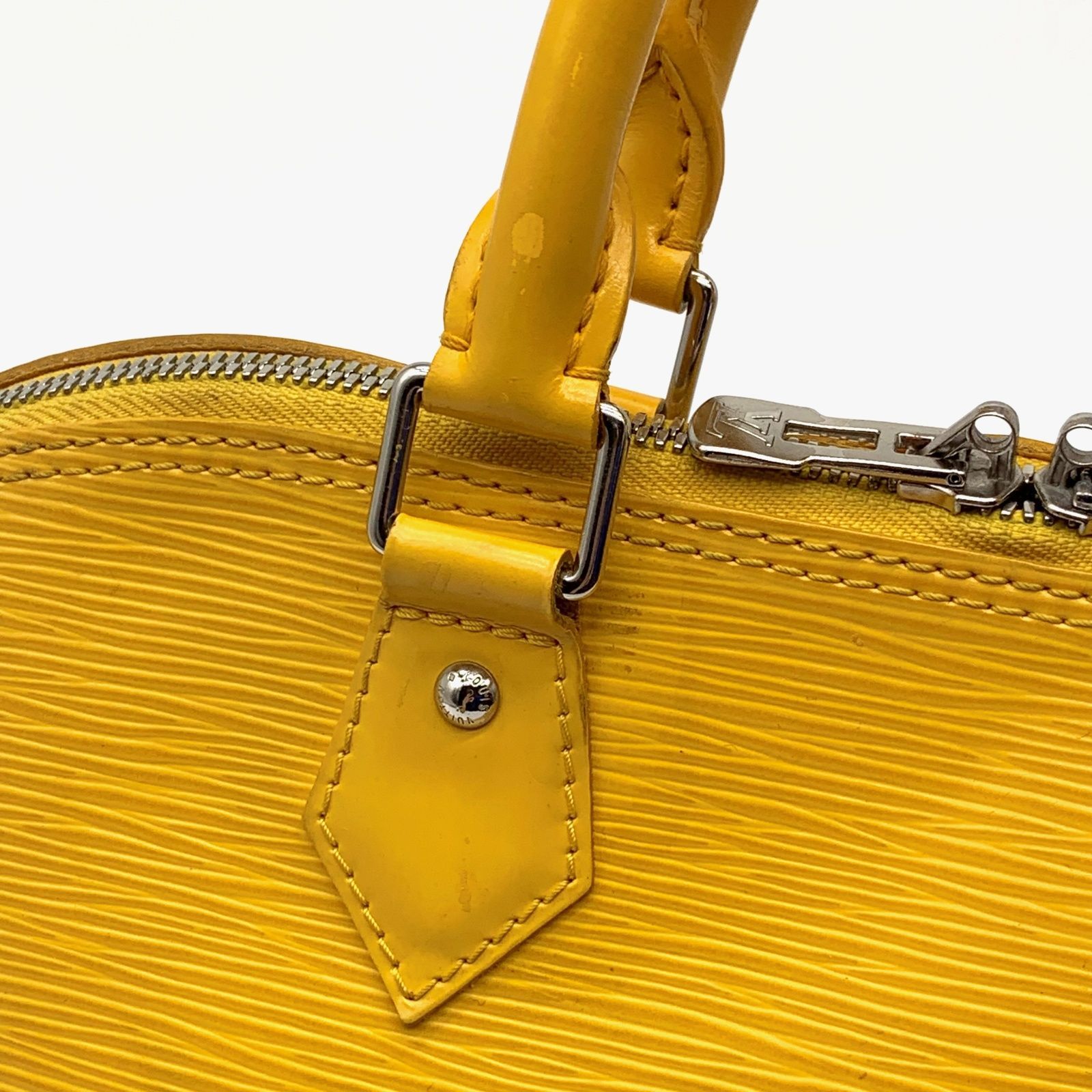 LOUIS VUITTON アルマ GM エピ イエロー レザー ハンドバッグ M40629