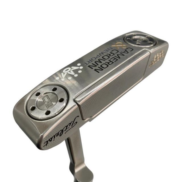 【中古】 タイトリスト SCOTTY CAMERON＆CROWN NEWPORT 33インチ パター PT スチール (フレックスその他) メンズ 男性用 右利き 右用 Cランク ゴルフクラブ