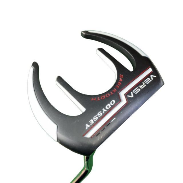 【中古】 オデッセイ VERSA SABERTOOTH ブラック スーパーストローク 34インチ パター PT スチール (フレックスその他) メンズ 男性用 右利き 右用 Cランク ゴルフクラブ 8,736円