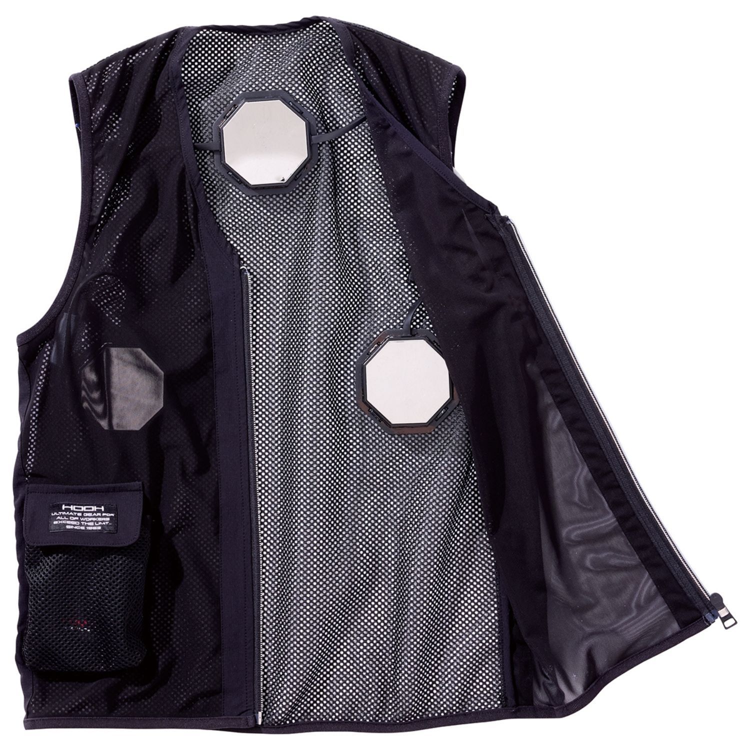 新品】 村上被服 HOOH 快適ウェア PV333 ペルチェベストセット(八角形
