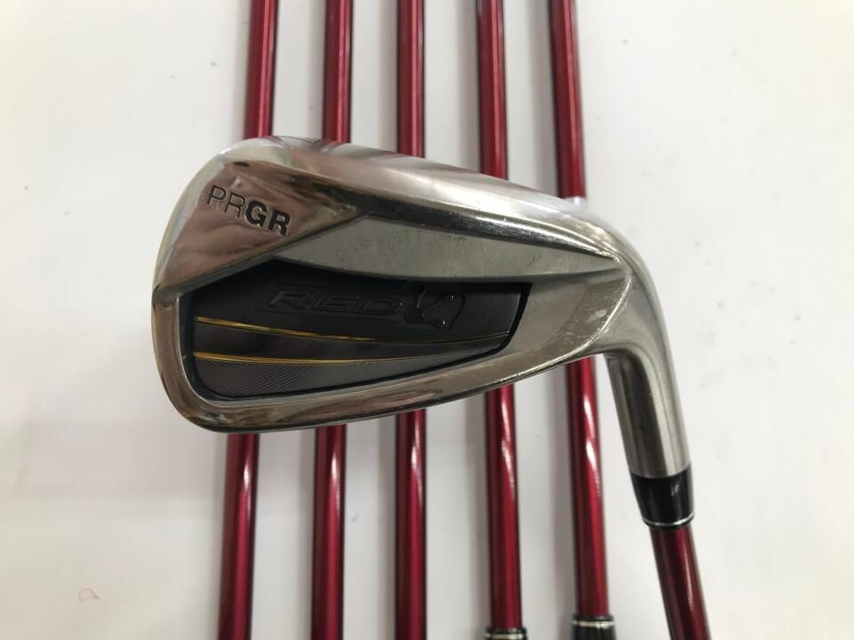 プロギア　RED TITAN FACE　RED　アイアンセット　中古　ゴルフドゥ！水戸店【最短即日発送】