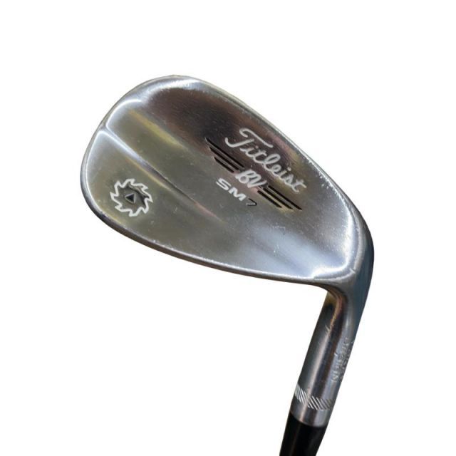 【中古】 タイトリスト VOKEY SPIN MILLED SM7 ツアークロム 46°/10°F ウェッジ WG Dynamic Gold (フレックスS) メンズ 男性用 右利き 右用 Cランク ゴルフクラブ