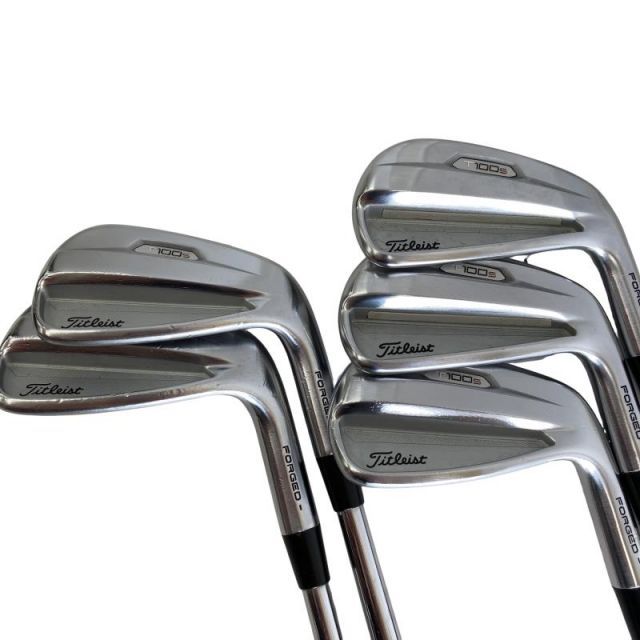 【中古】 タイトリスト Titleist T100S(2021) 5S アイアンセット IR リシャフト (フレックスその他) メンズ 男性用 右利き 右用 Cランク ゴルフクラブ
