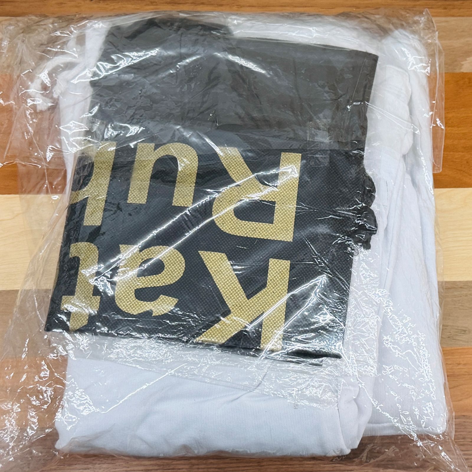 新品 ケイトルーバー バーニングサウナスウェット ホワイト × サックス