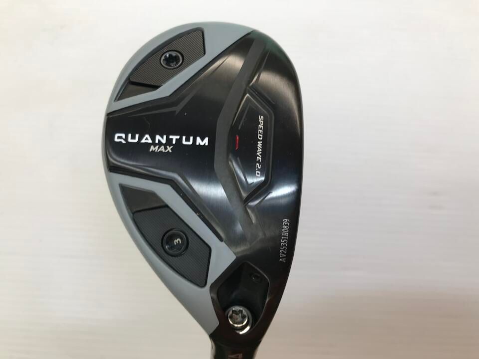 キャロウェイ　QUANTUM MAX　21度　ATHLEMAX 80 for Callaway　Sフレックス　ユーティリティ　中古【最短即日発送】