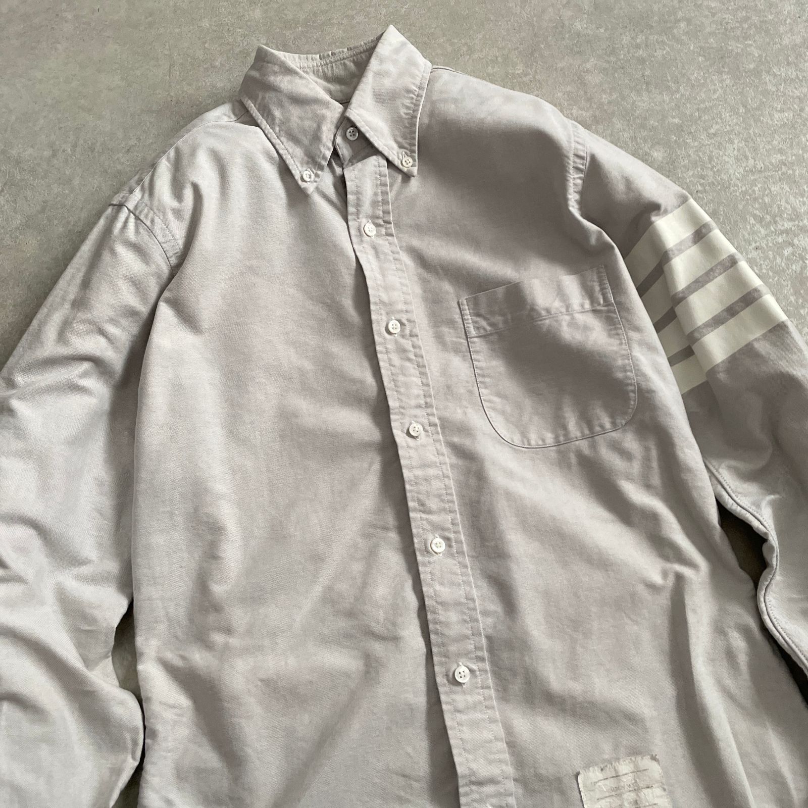 THOM BROWNEトムブラウン 4BARオックスフォードボタンダウンシャツ THOM BROWNE 4-bar ボタンダウン シャツ オックスフォード 長袖 トム