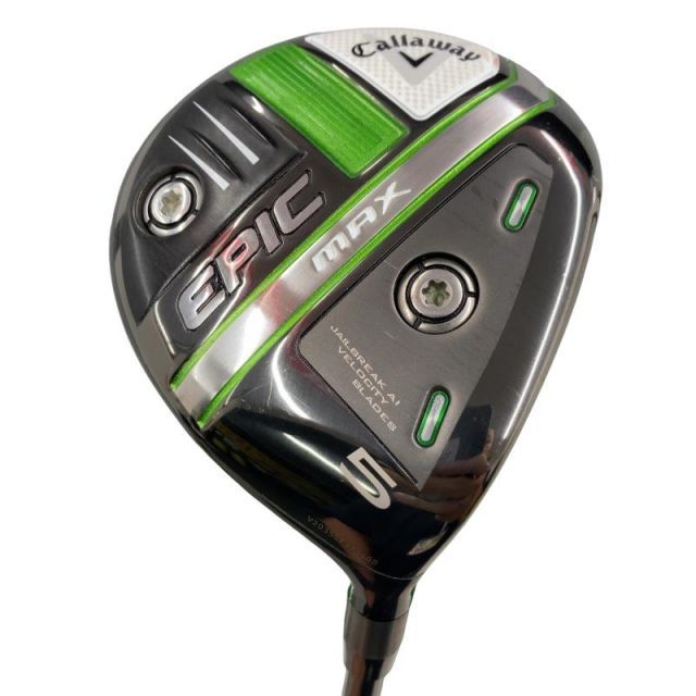 【中古】 キャロウェイ EPIC MAX 5W フェアウェイウッド FW Diamana 40 for CW(2021 EPIC FW) (フレックスSR) メンズ 男性用 右利き 右用 Cランク ゴルフクラブ