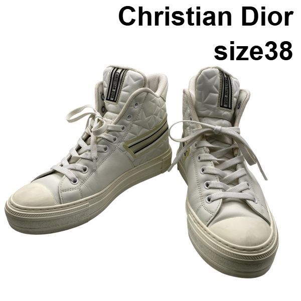 ○ クリスチャンディオール Dior ハイカットスニーカー Walk'n'Dior
