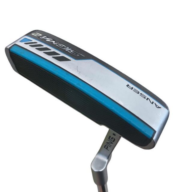 【中古】 ピン SIGMA 2 ARNA 34インチ(PP58) レフティ パター PT スチール (フレックスその他) メンズ 男性用 左利き レフティ 左用 Cランク ゴルフクラブ