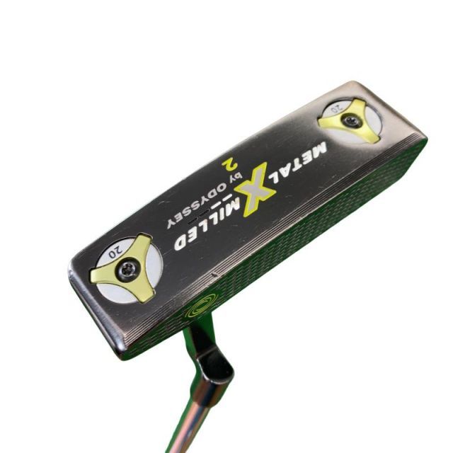 【中古】 オデッセイ METAL-X MILLED #2 34インチ パター PT スチール (フレックスその他) メンズ 男性用 右利き 右用 Cランク ゴルフクラブ