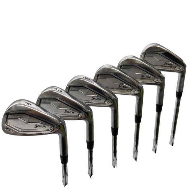 中古】 ダンロップ SRIXON ZX5 6S アイアンセット IR リシャフト