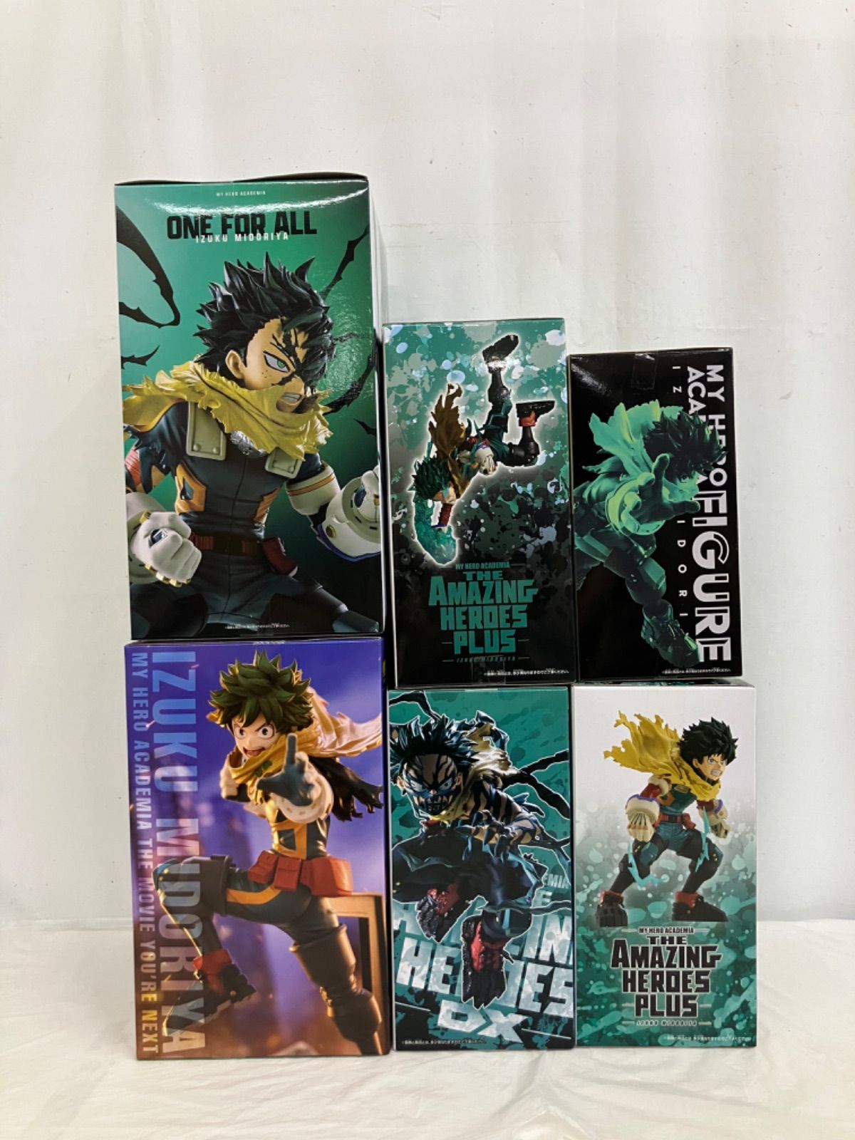 未開封 僕のヒーローアカデミア フィギュア 緑谷出久 まとめ 6種セット