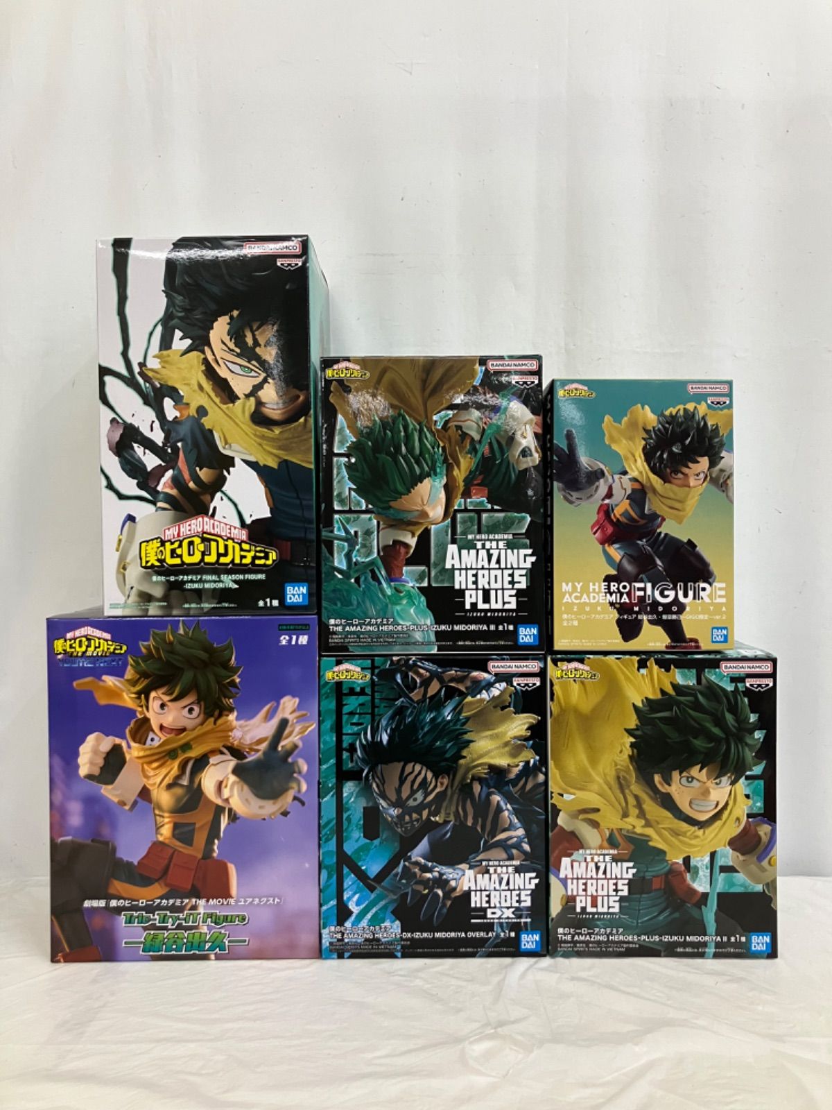 未開封 僕のヒーローアカデミア フィギュア 緑谷出久 まとめ 6種セット