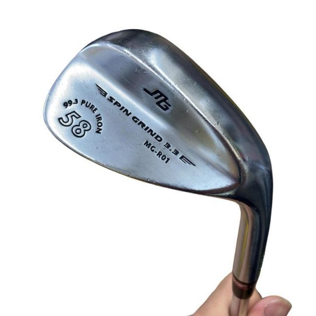 【中古】 三浦技研 MG-R01 58° ウェッジ WG 純正特注シャフト (フレックスS) メンズ 男性用 右利き 右用 Cランク ゴルフクラブ