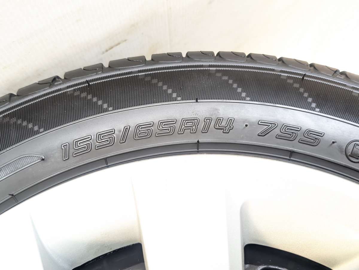 155/65R14 ダンロップ エナセーブ EC204 ホンダ純正 TTA 14x4.5 100-4