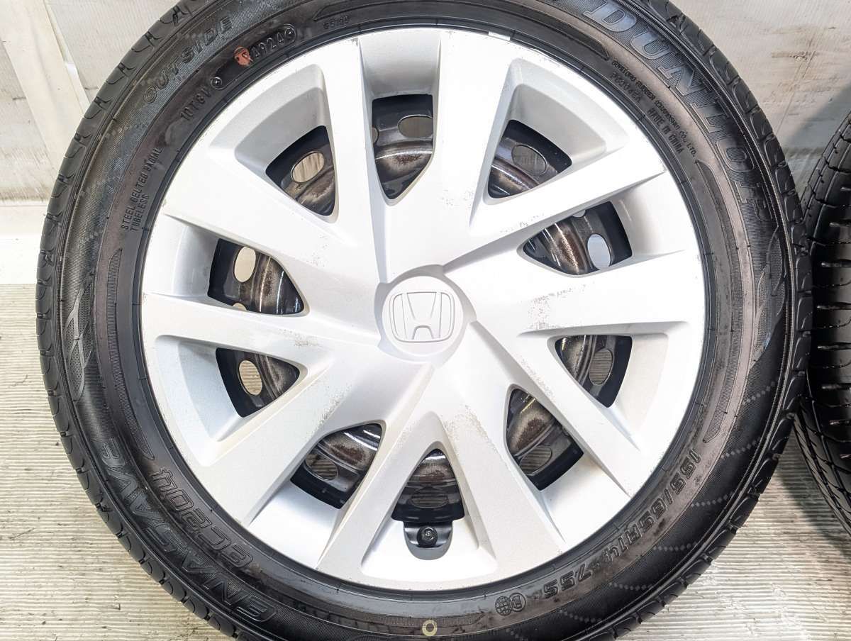 155/65R14 ダンロップ エナセーブ EC204 ホンダ純正 TTA 14x4.5 100-4
