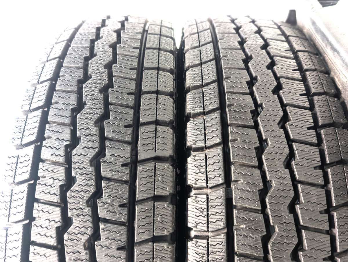 145R12 6PR LT ダンロップ ウィンターマックス SV01 中古タイヤ スタッドレスタイヤ 2本セット w12260616030