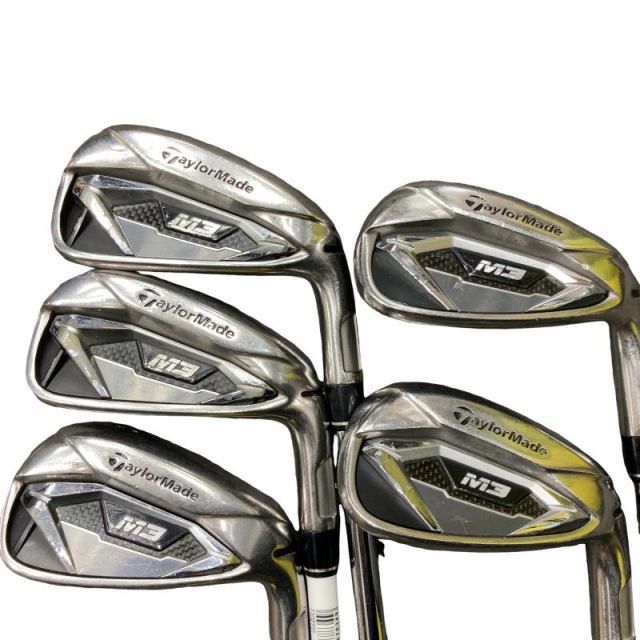 【中古】 テーラーメイド M3 6S アイアンセット IR NS PRO 930GH (フレックスS) メンズ 男性用 右利き 右用 Cランク ゴルフクラブ