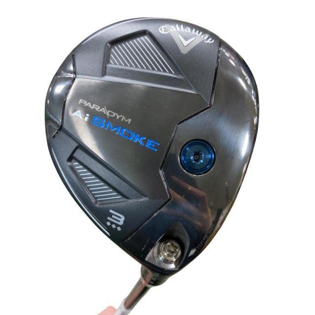 【中古】 キャロウェイ PARADYM Ai SMOKE ◆◆◆ 3W フェアウェイウッド FW 純正特注シャフト (フレックスS) メンズ 男性用 右利き 右用 Bランク ゴルフクラブ