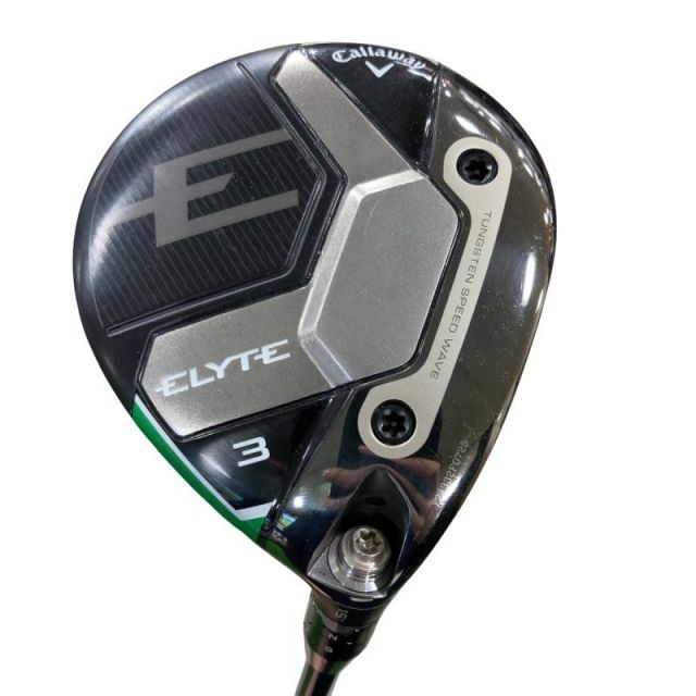 【中古】 キャロウェイ ELYTE 3W フェアウェイウッド FW VENTUS GREEN 50 for CW(ELYTE FW) (フレックスSR) メンズ 男性用 右利き 右用 Bランク ゴルフクラブ