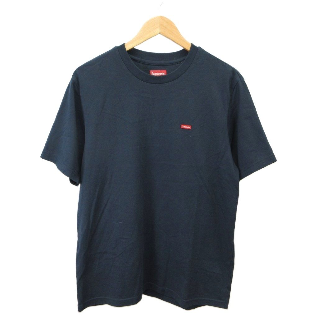 シュプリーム SUPREME Small Box Tee Tシャツ S 紺 ネイビー クルーネック 半袖 /RY ■GY62