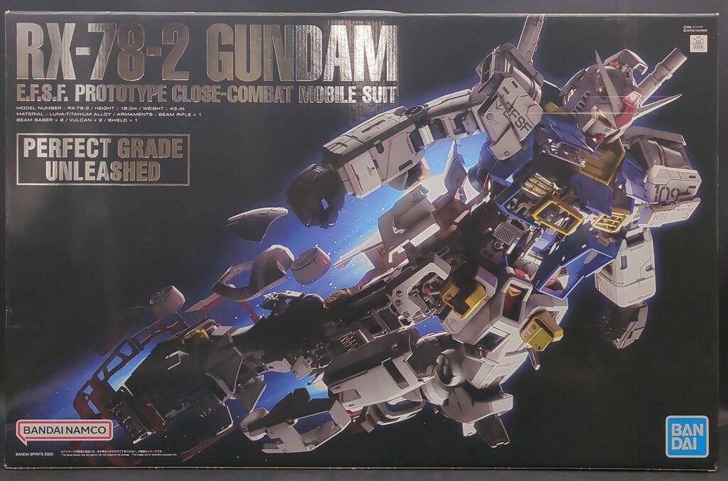 BANDAI SPIRITS PG UNLEASHED 1/60 バンダイナムコ版 RX-78-2 ガンダム